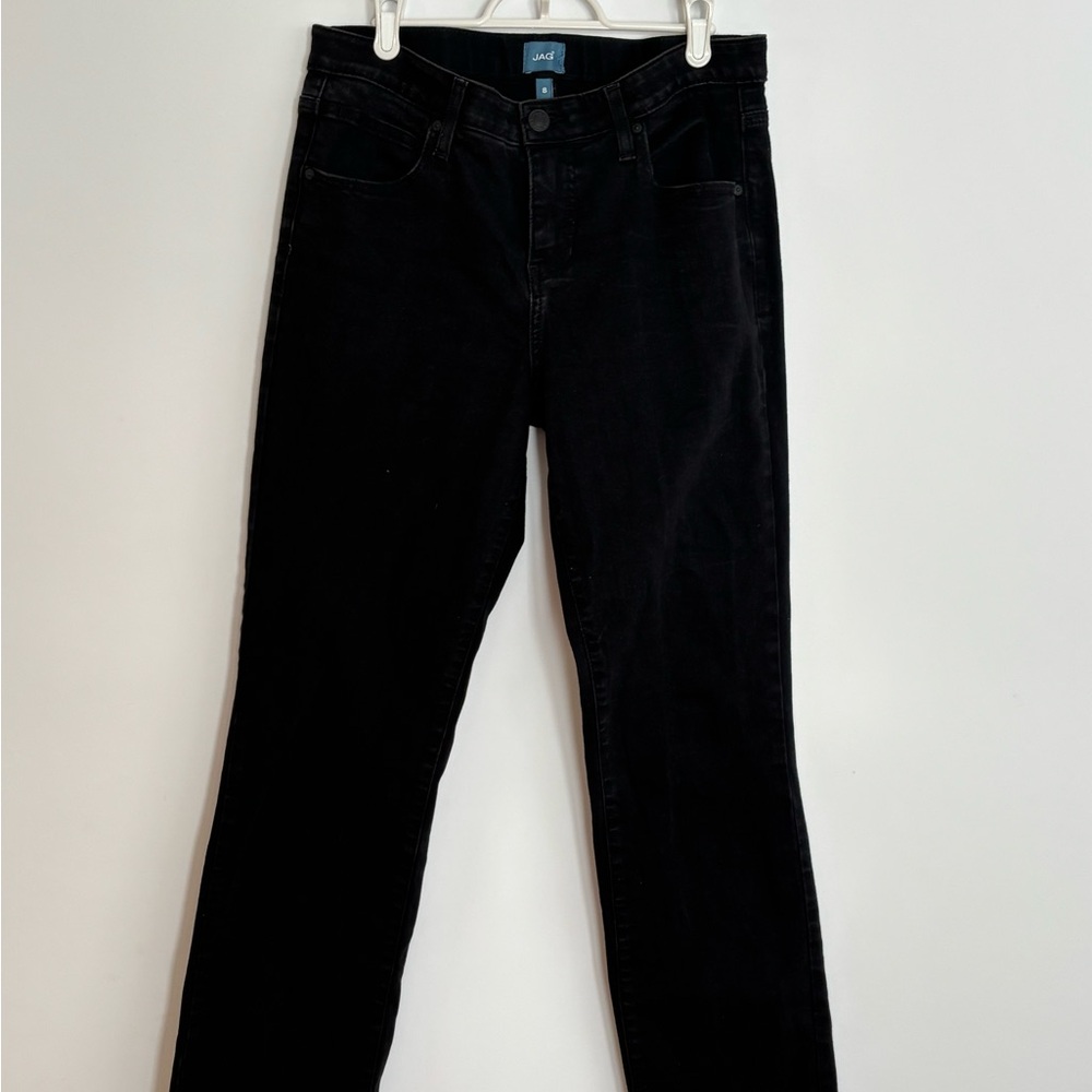 Jag Jeans Women's Classic Black Straight Leg Denim